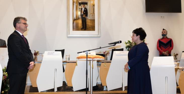 Sharon Dijksma beëdigd als burgemeester Utrecht