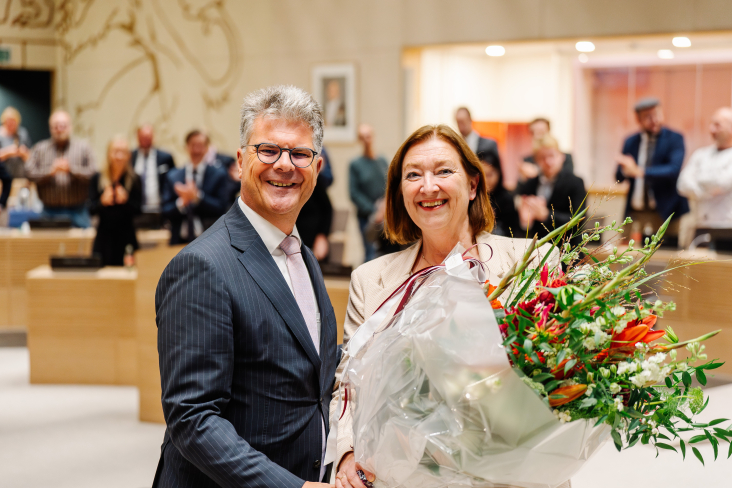 Provinciale Staten steunt tweede termijn Hans Oosters als commissaris van de Koning